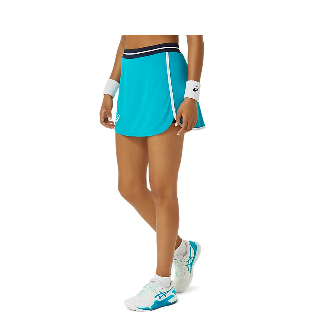 Asics Women's Match Skort - Teal Blue - Image 4