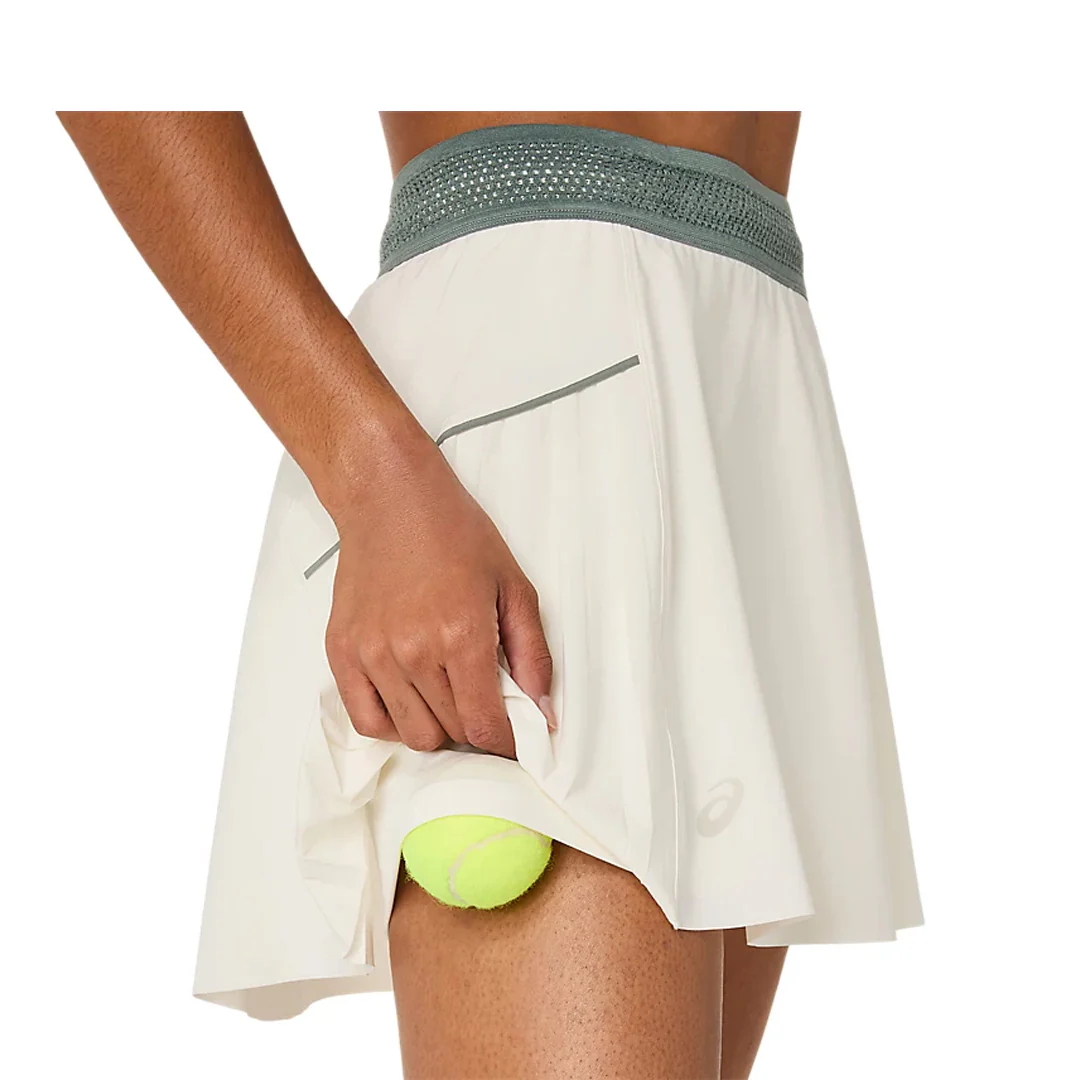Asics Women's Match Skort - Cream - Image 6