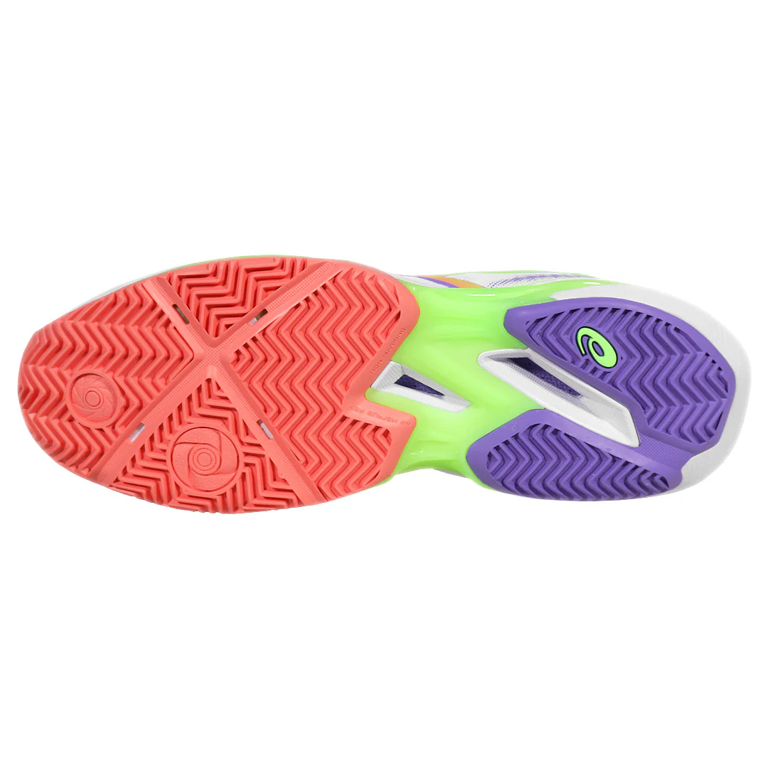 Asics Women's Sonicsmash FF - Padel - White/Guava - Image 3
