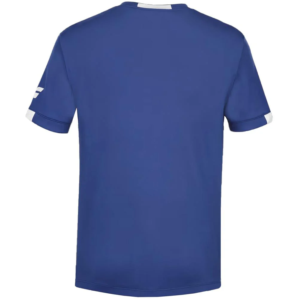 Babolat Boys Play Crew Neck Tee - Sodalite Blue - Image 3