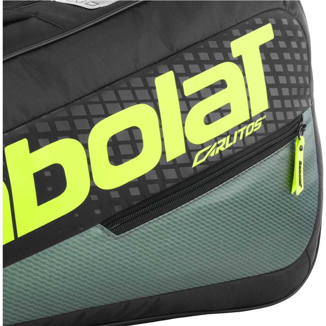 Babolat Junior RH Carlitos 3 Pack - Black/Yellow - Image 5