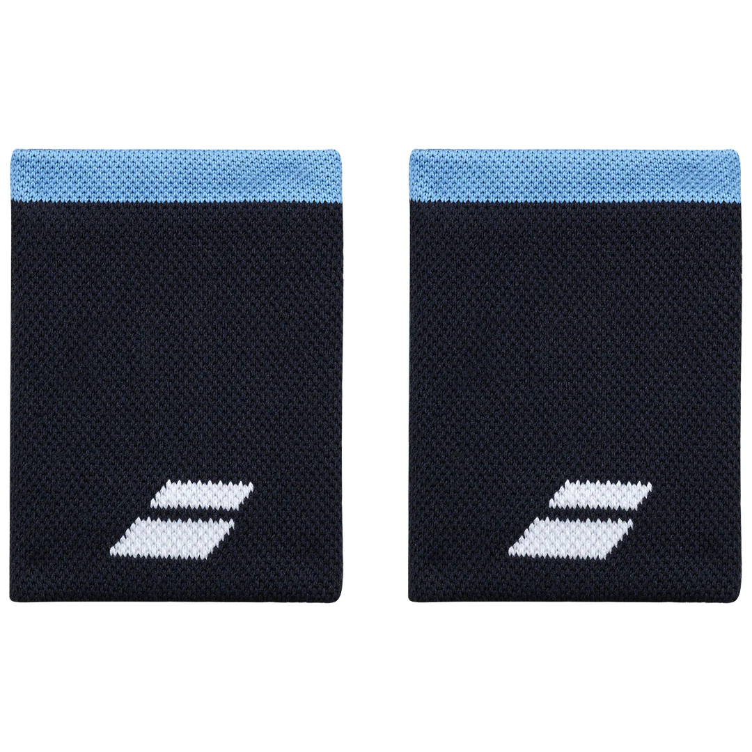 Babolat Logo Jumbo Wristband - Drive Blue