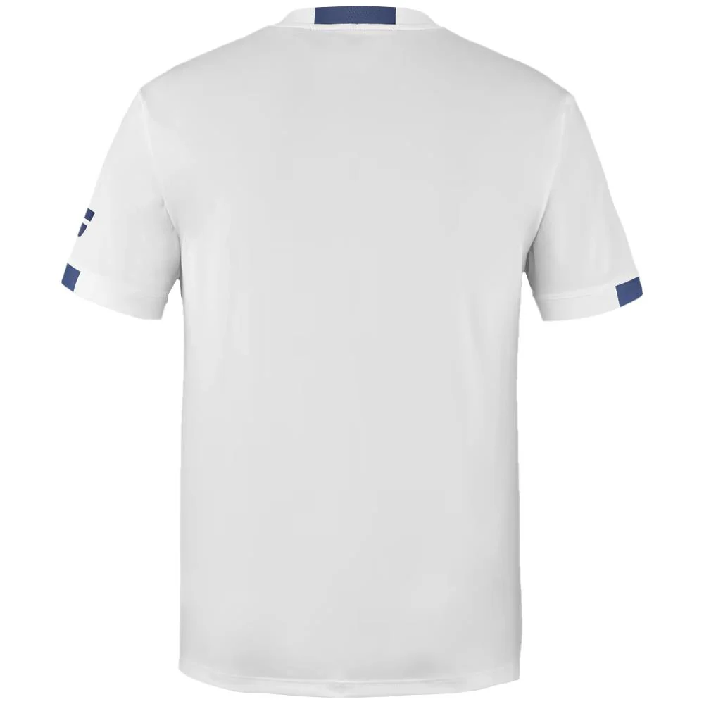 Babolat Men's Play Crew Neck Tee - White - Image 3