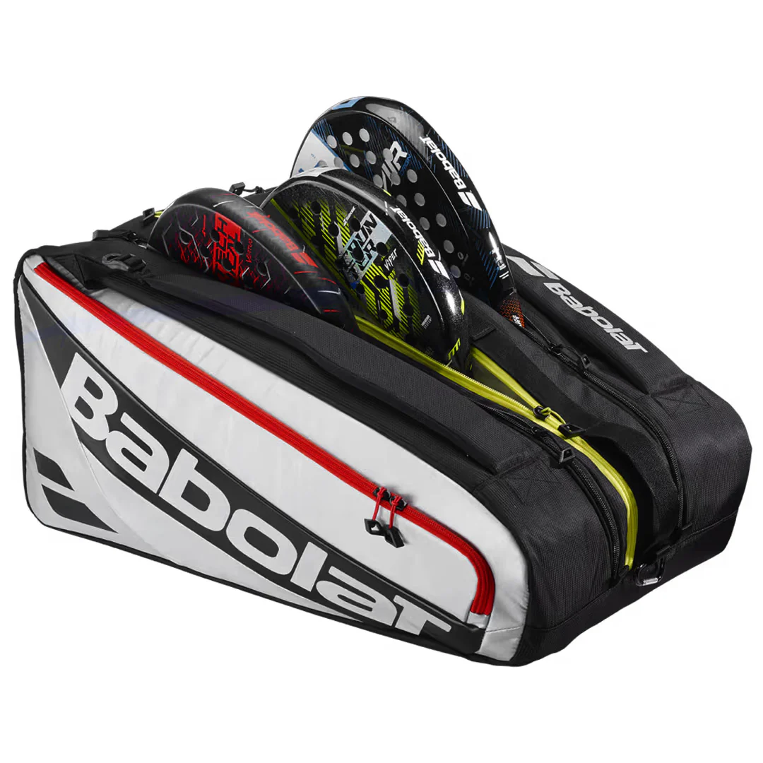 Babolat RH Pro Padel 4 Pack - Black/Silver - Image 4