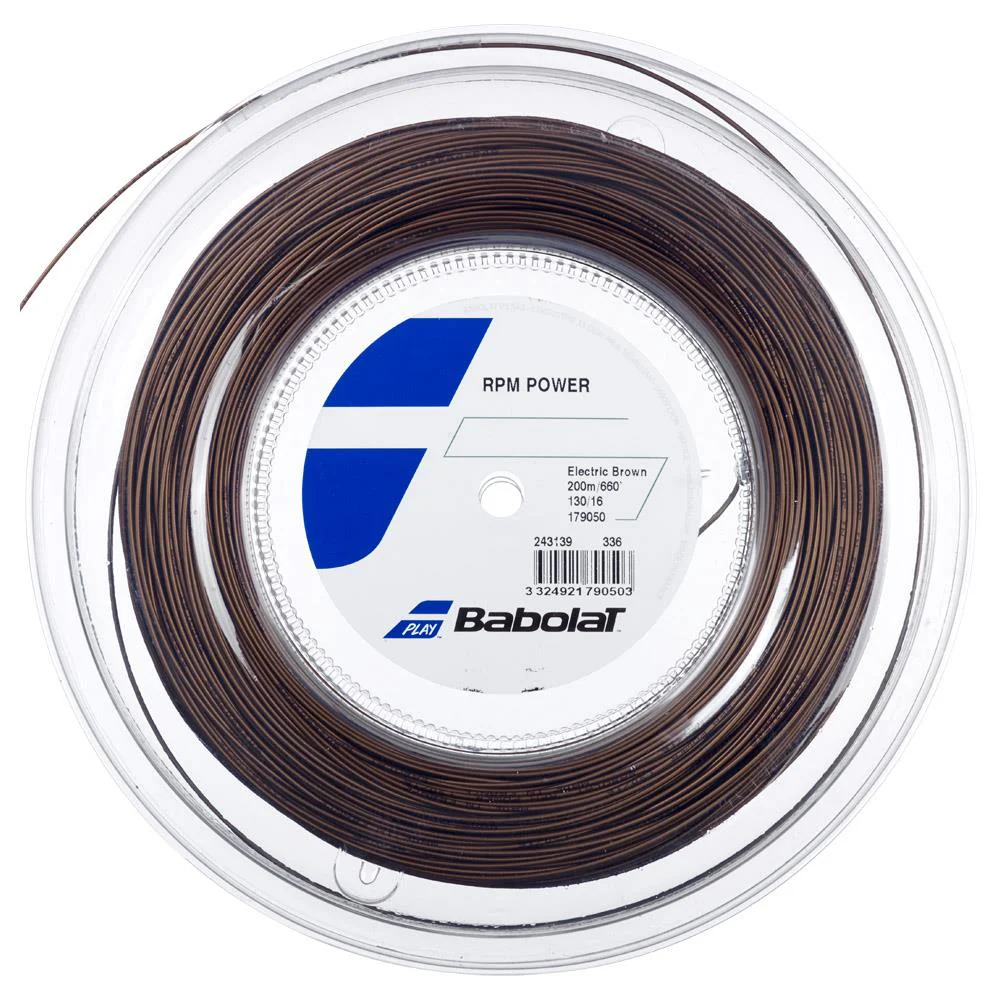 Babolat RPM Power - 130 Electric Brown - String Reel