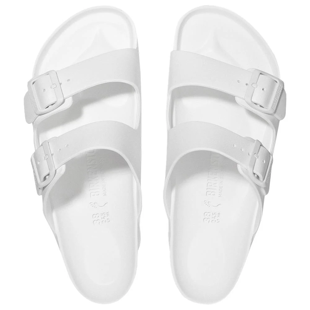 Birkenstock Unisex Arizona EVA - Narrow - White - Image 3