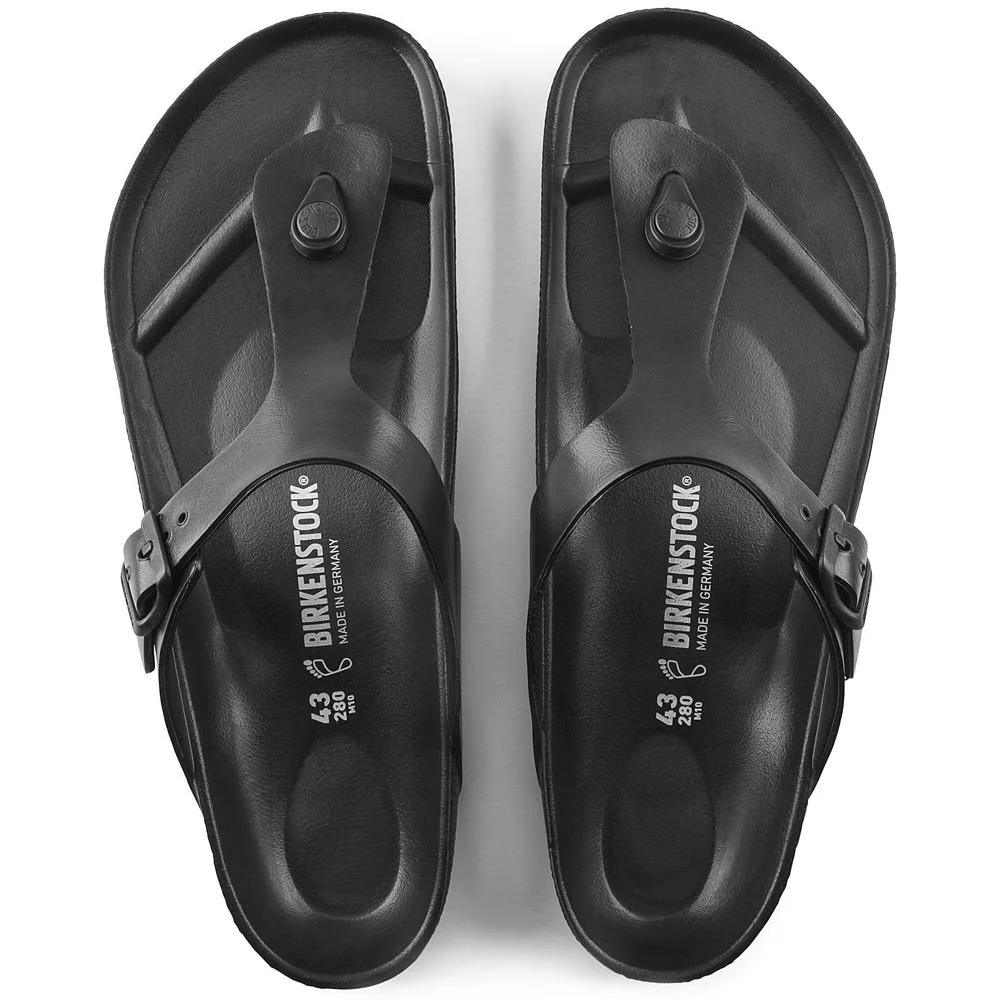 Birkenstock Unisex Gizeh EVA - Regular - Black - Image 3