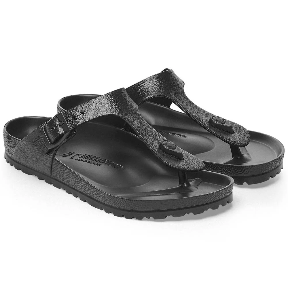 Birkenstock Unisex Gizeh EVA - Regular - Black - Image 4