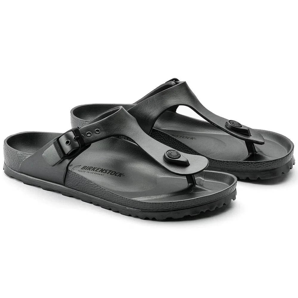 Birkenstock Unisex Gizeh EVA - Regular - Metallic Anthracite - Image 4