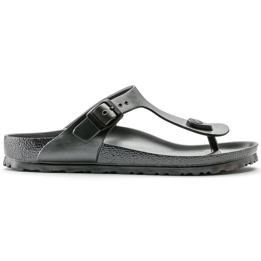 Birkenstock Unisex Gizeh EVA - Regular - Metallic Anthracite - Image 5