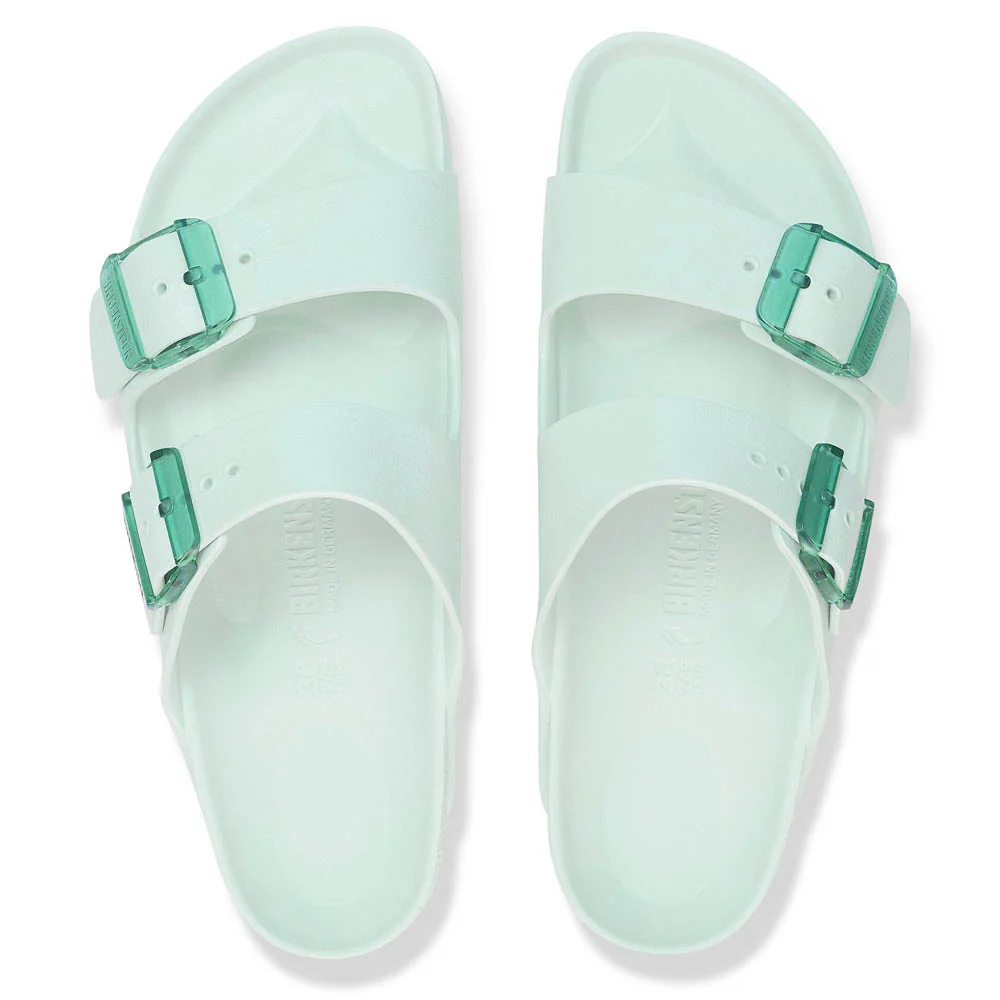 Birkenstock Unisex Arizona Stealth Buckle EVA - Narrow - Surf Green - Image 3