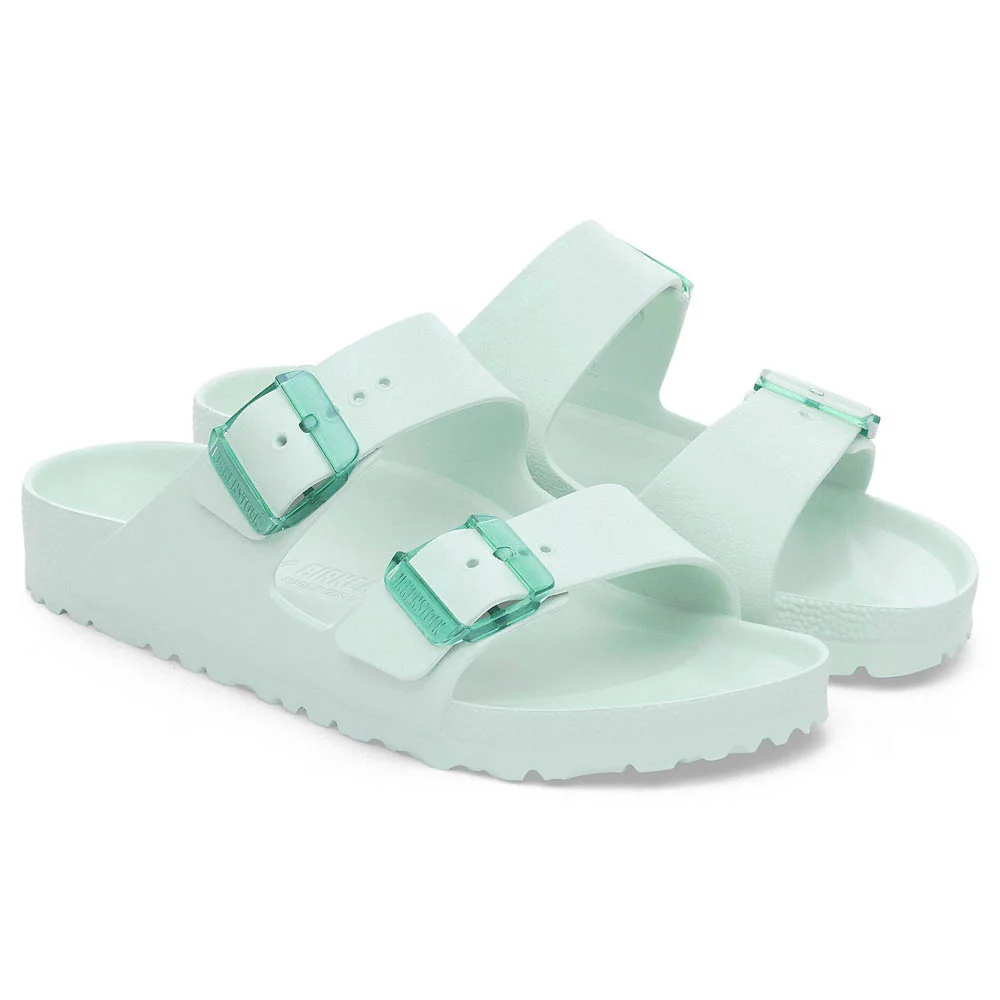 Birkenstock Unisex Arizona Stealth Buckle EVA - Narrow - Surf Green - Image 4