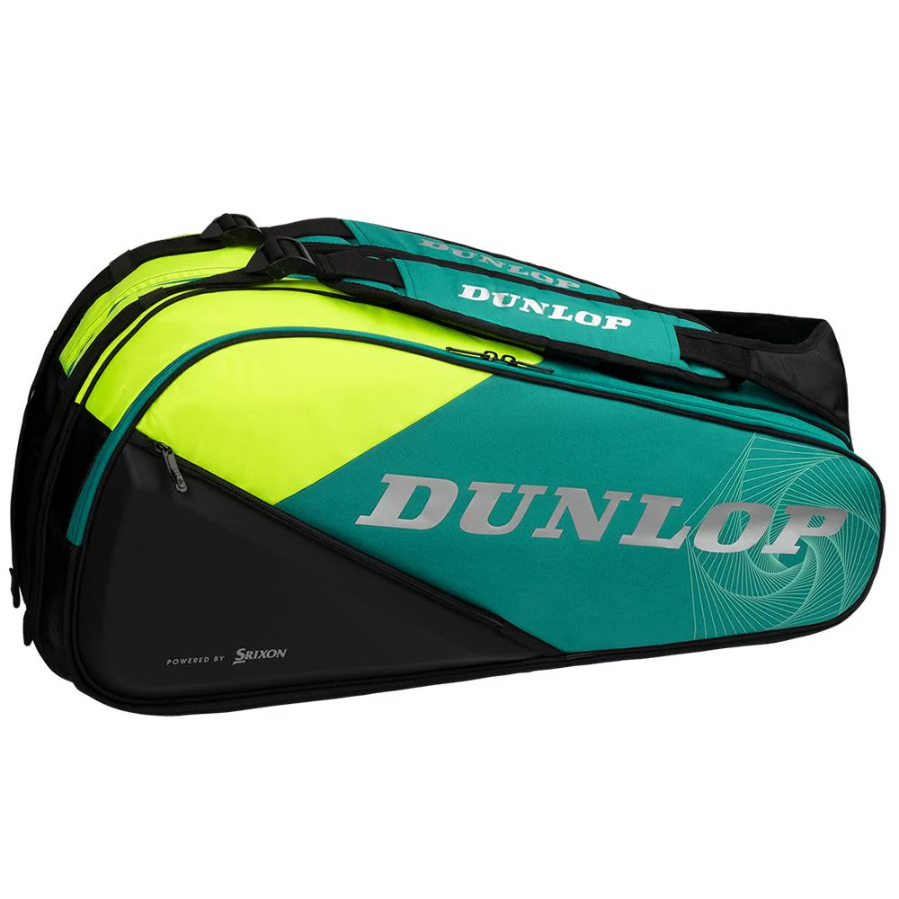 Dunlop SX Performance 8 Pack - Teal/Yellow - Image 2