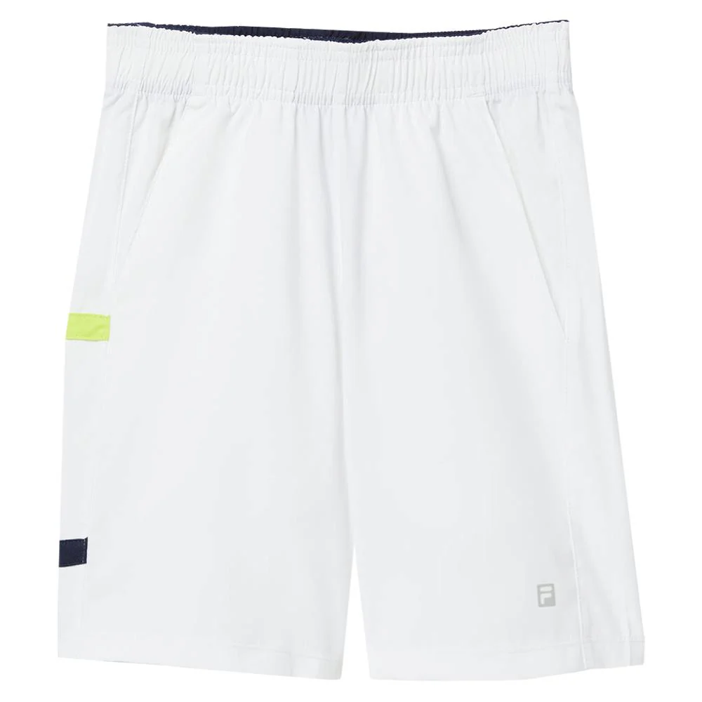 Fila Boys Core Shorts - White/Navy
