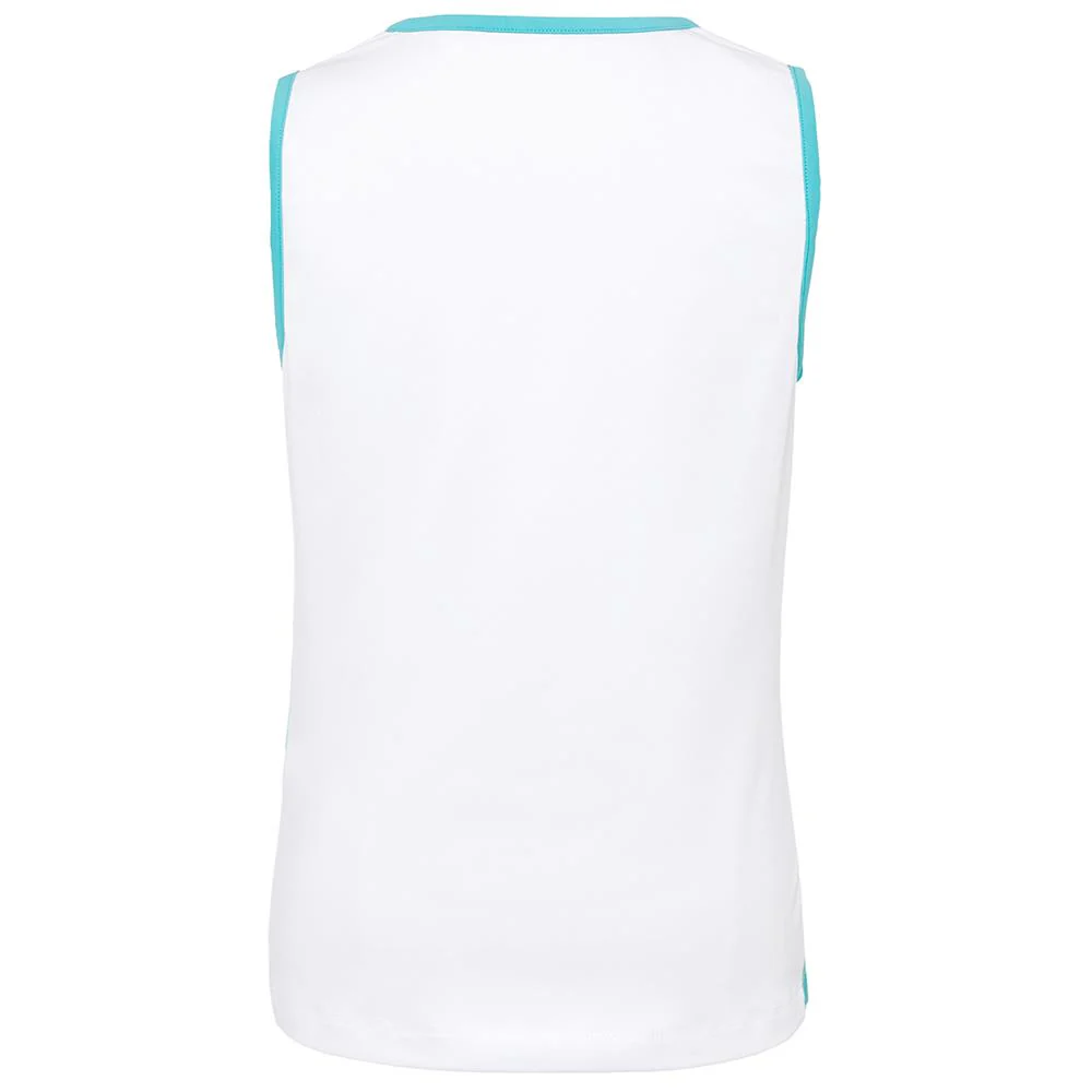 Fila Girls Full Coverage Tank - White/Blue Radiance - Image 2