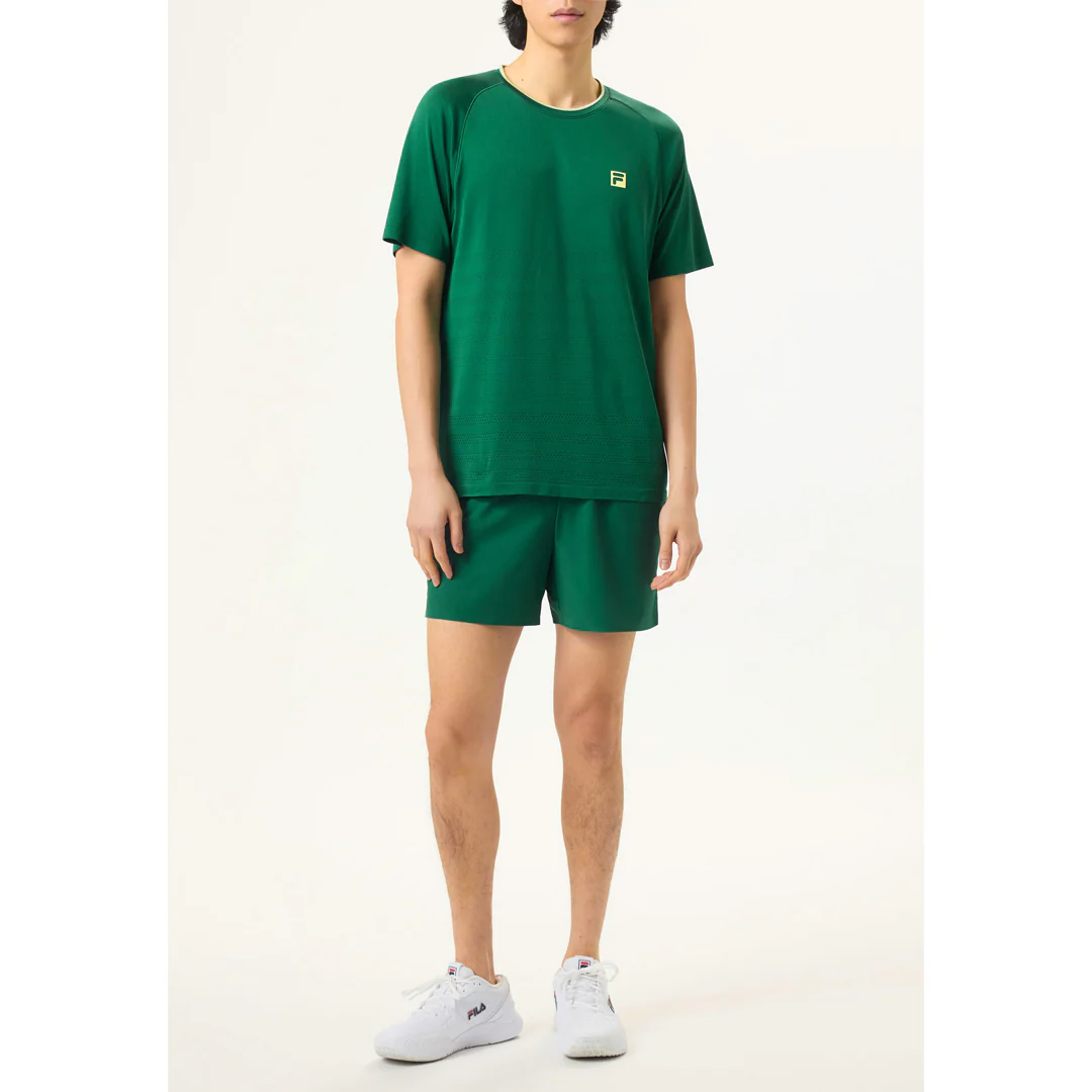 Fila Men's Ace Seamless Crew - Rainforest - Image 2
