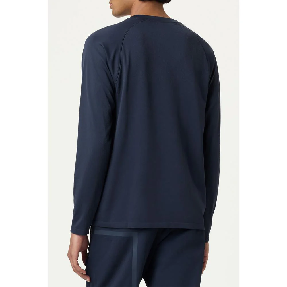 Fila Men's Casa Lucky Ace Seamless Longsleeve Top - Fila Navy - Image 3