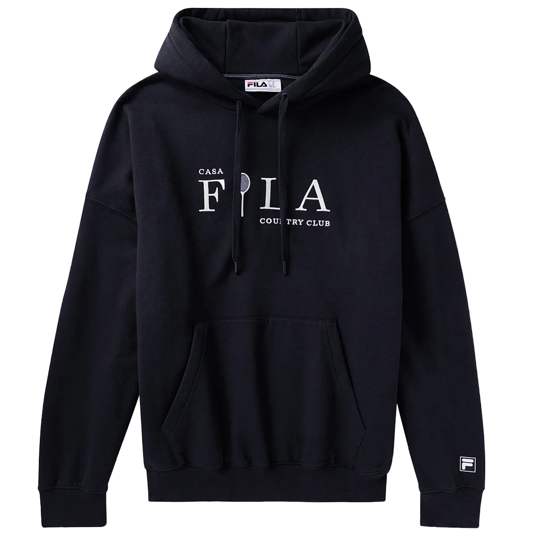 Fila Men's Country Club Hoodie - Fila Navy