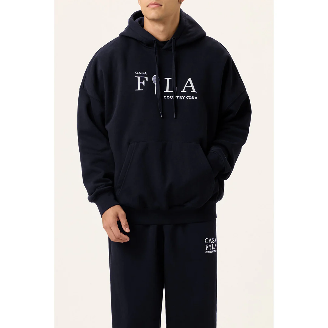 Fila Men's Country Club Hoodie - Fila Navy - Image 2