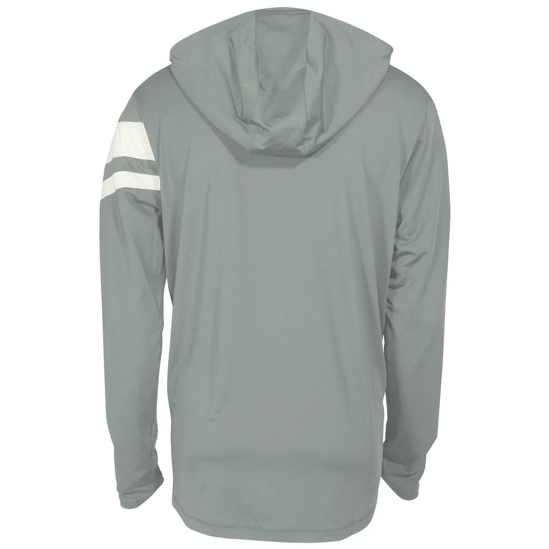 Fila Men's Essentials Longsleeve Hoodie - Monument Grey - Image 2