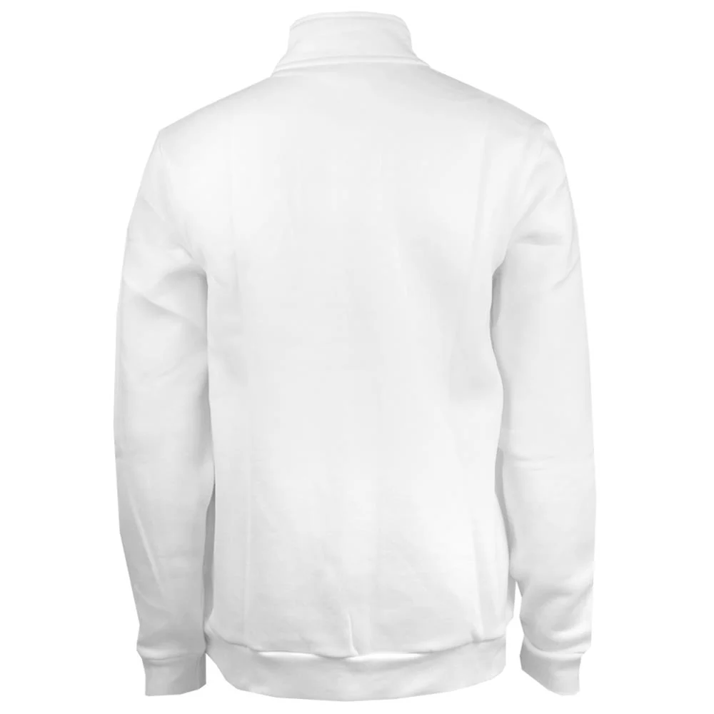 Fila Men's Essentials Match Fleece Jacket - White - Image 3