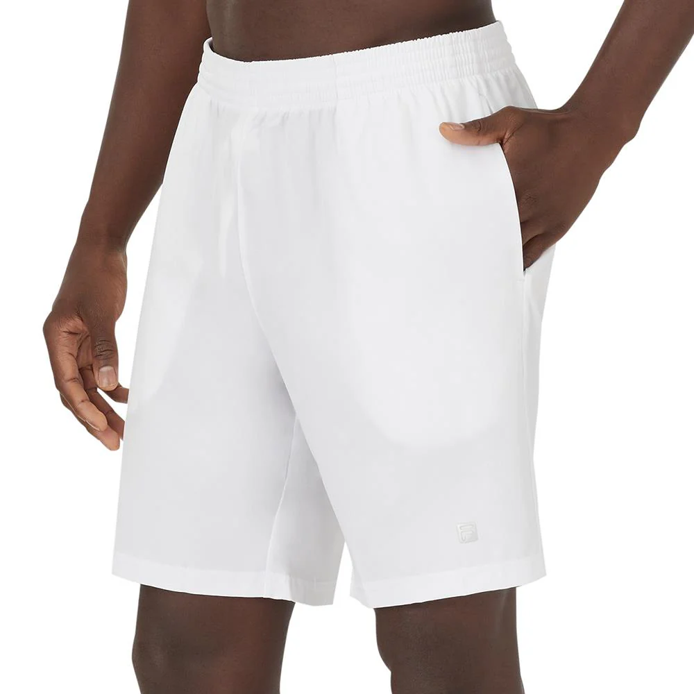 Fila Men's Essentials Modern Fit 8" Short - White - Image 3