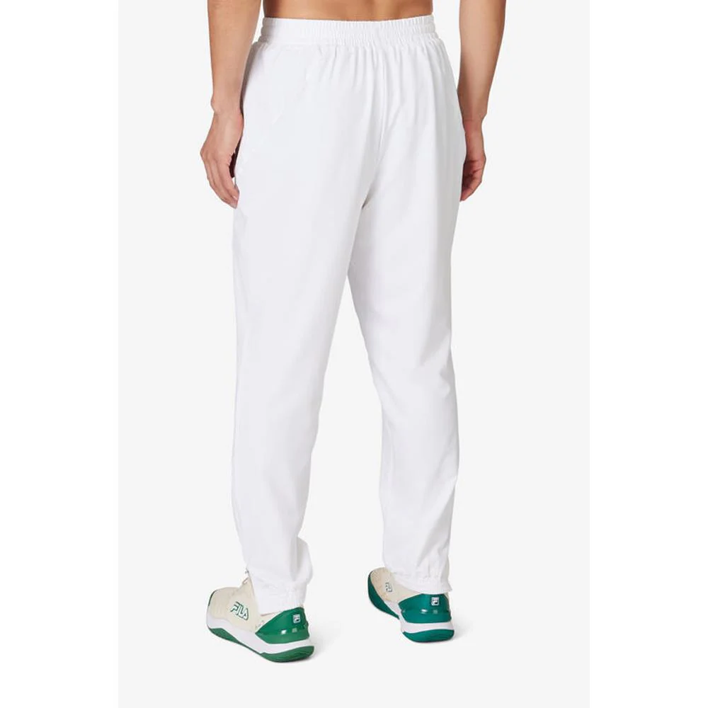 Fila Men's Essentials Woven Court Track Pant - White - Image 3