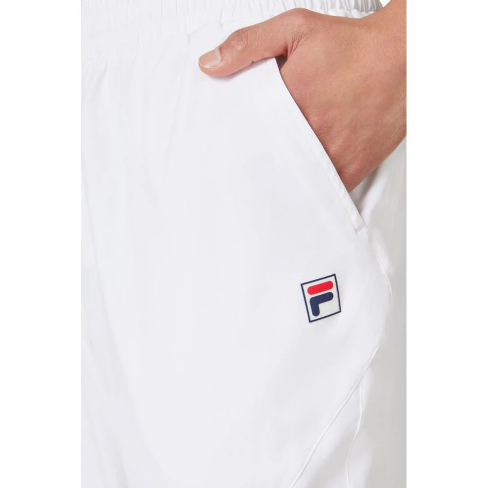 Fila Men's Essentials Woven Court Track Pant - White - Image 4