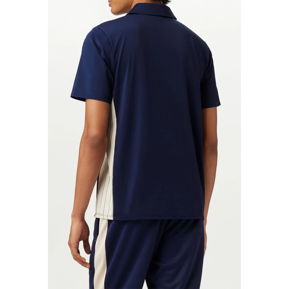 Fila Men's Casa Heritage Iconic Settanta Polo - Fila Navy - Image 3