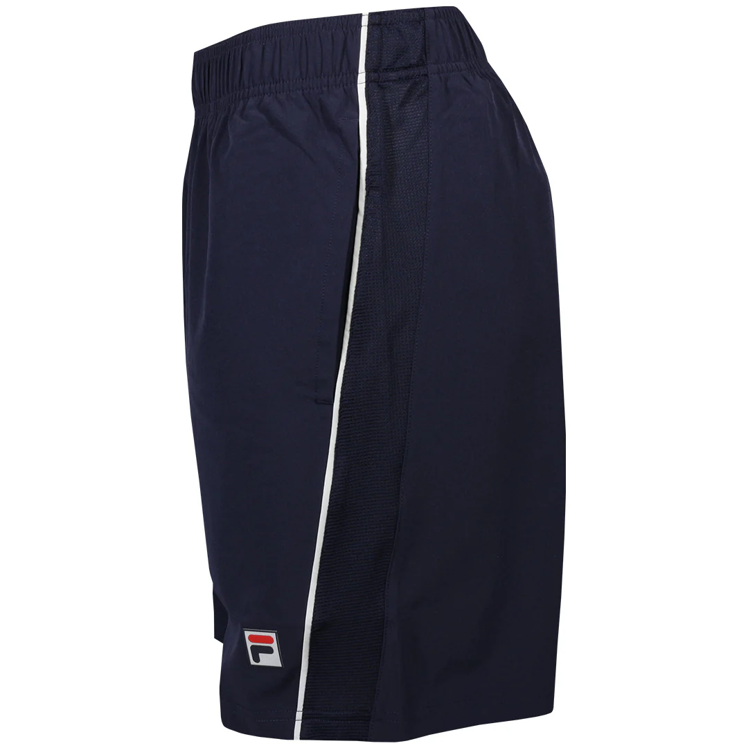 Fila Men's Pickleball Piped Stretch Woven Short - Fila Navy - Image 2