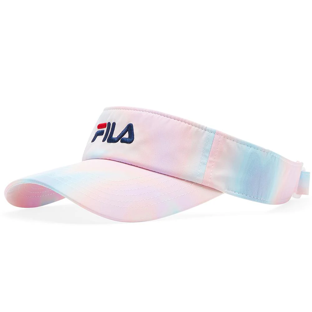 Fila Tie Dye Visor - Almond Cream/Multi - Image 2
