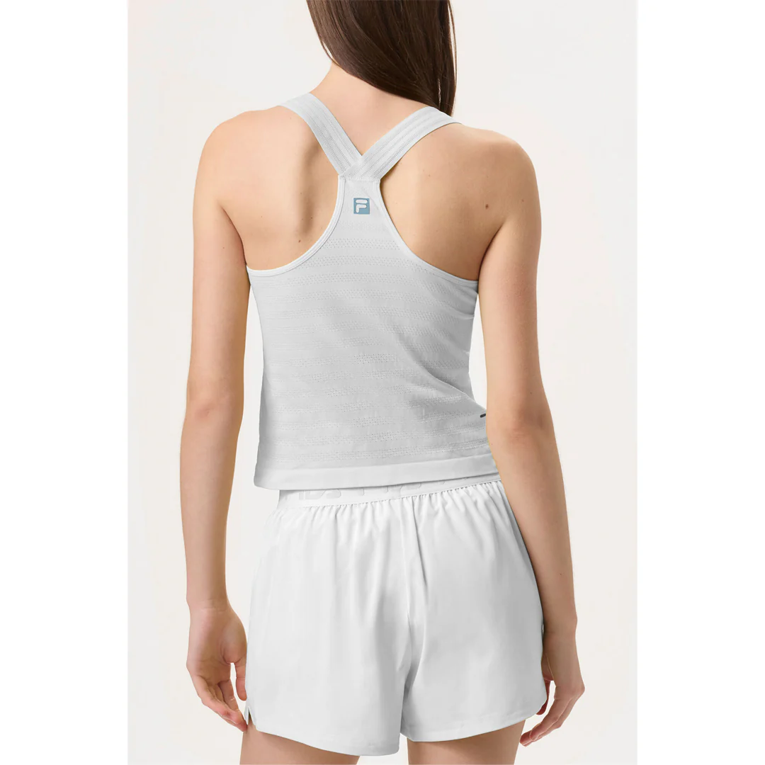 Fila Women's Ace Seamless Tank - White - Image 3