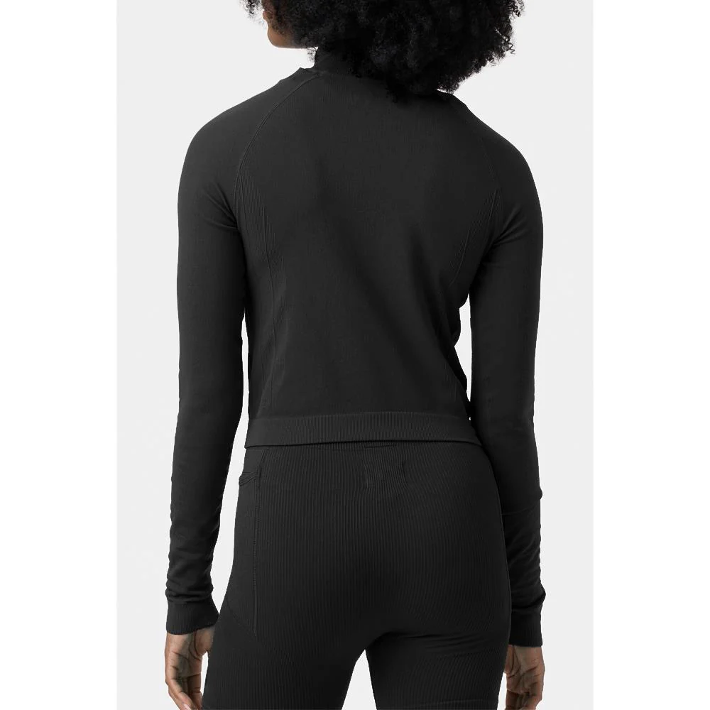 Fila Women's Casa Breakpoint Seamless Quarter Zip – Black - Image 3
