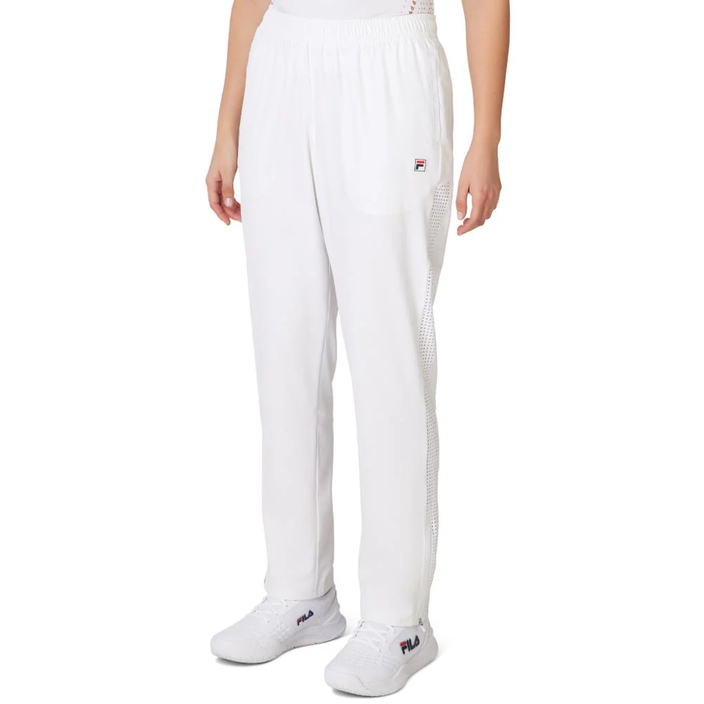 Fila Women's Essentials Advantage Track Pant - White - Image 2