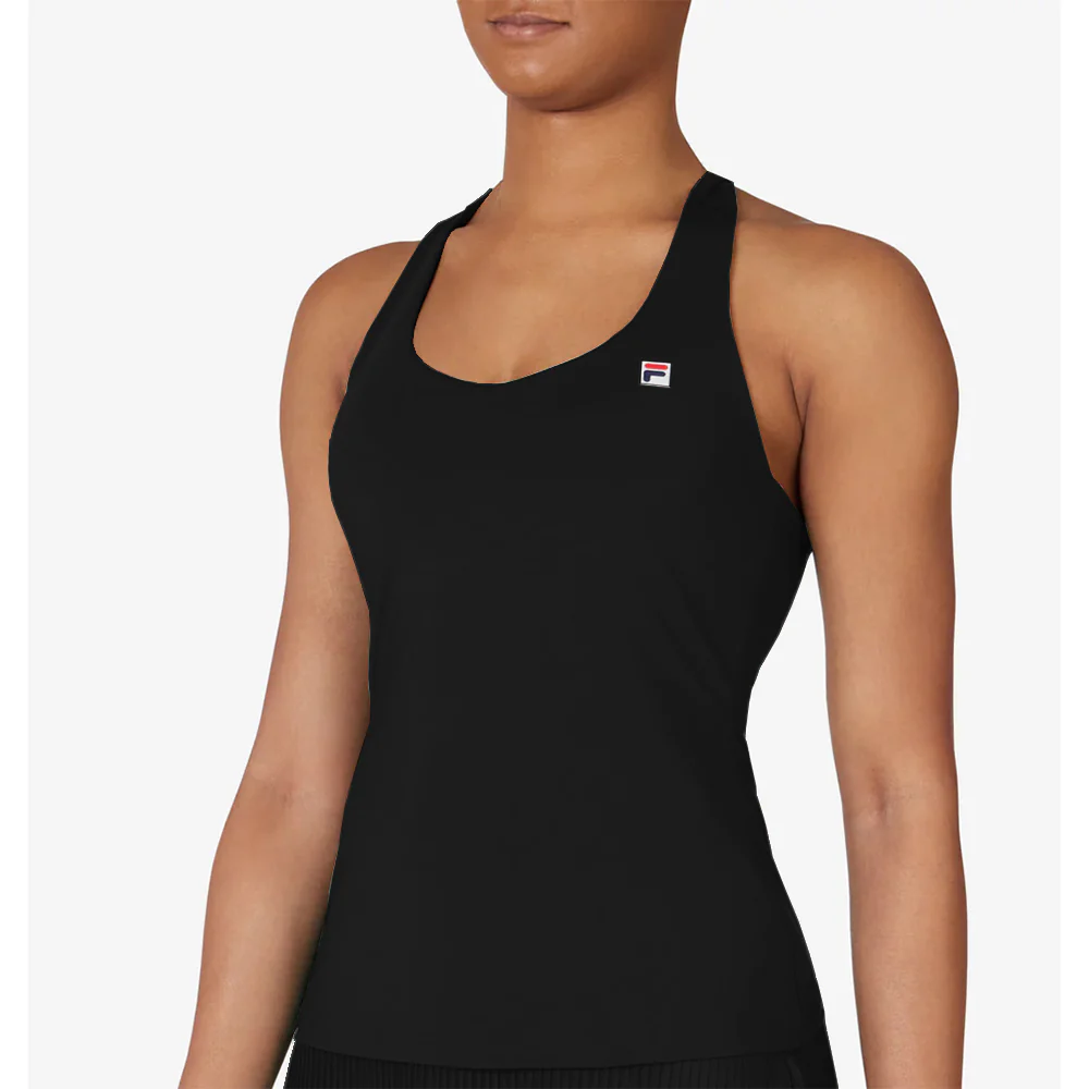 Fila Women's Essentials Racerback Tank - Black - Image 2