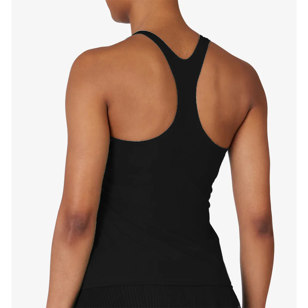 Fila Women's Essentials Racerback Tank - Black - Image 3