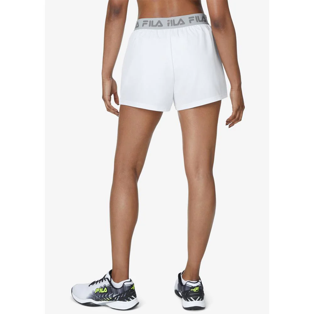 Fila Women's Essentials Woven Short - White - Image 3