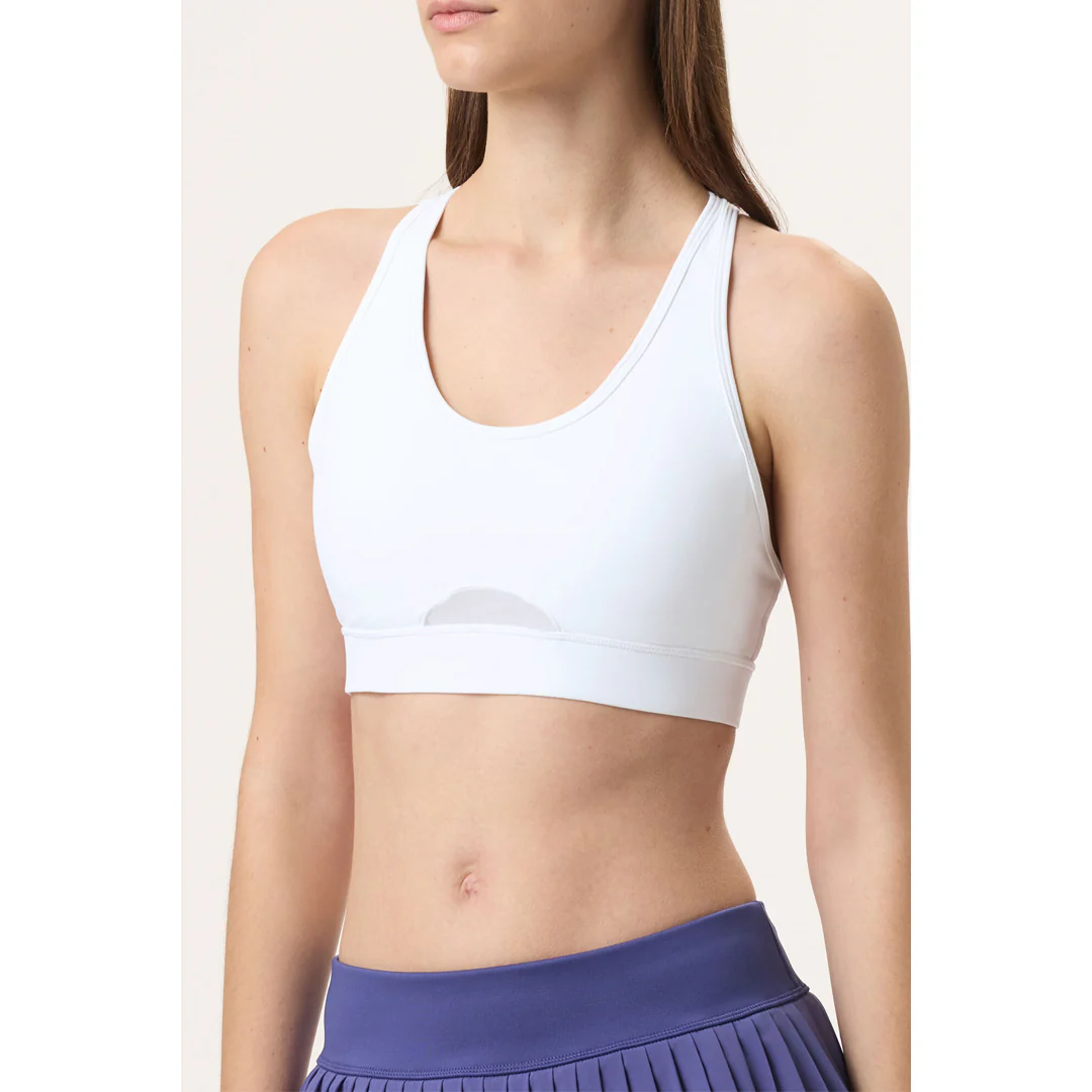 Fila Women's High Support Racerback Bra - White - Image 2