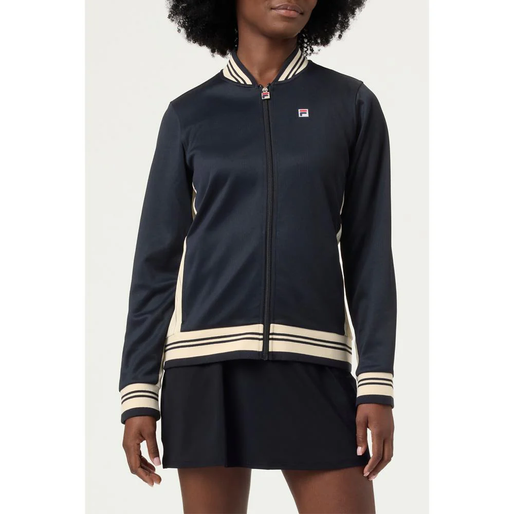 Fila Women's Heritage Iconic Settanta Jacket - Black - Image 2