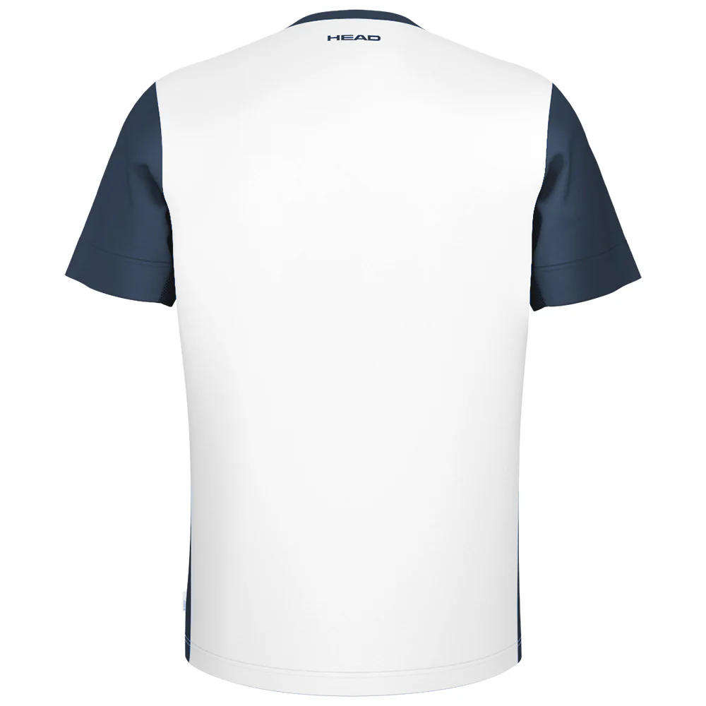 Head Boys Slice T-Shirt - White/Navy - Image 3