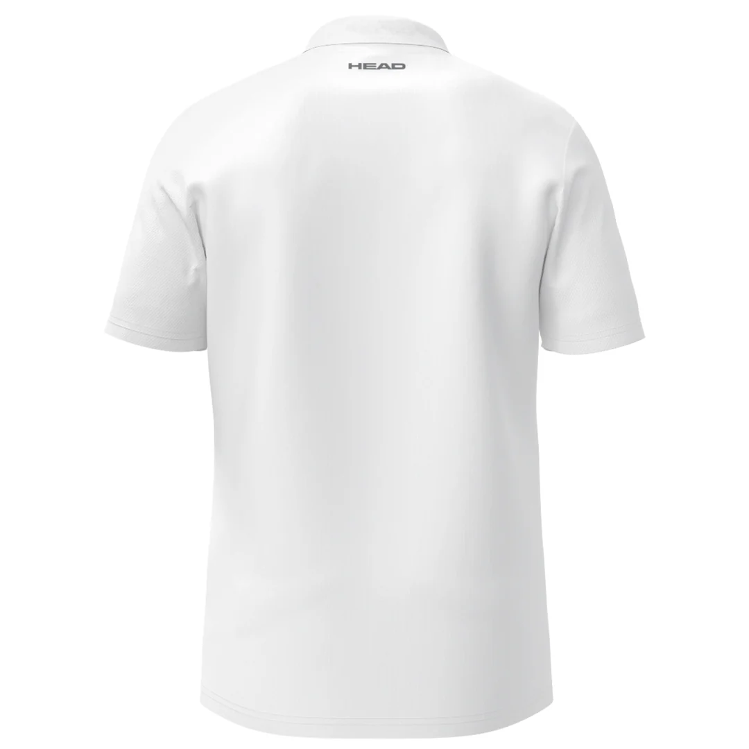 Head Men's Club Tech Polo - White - Image 2
