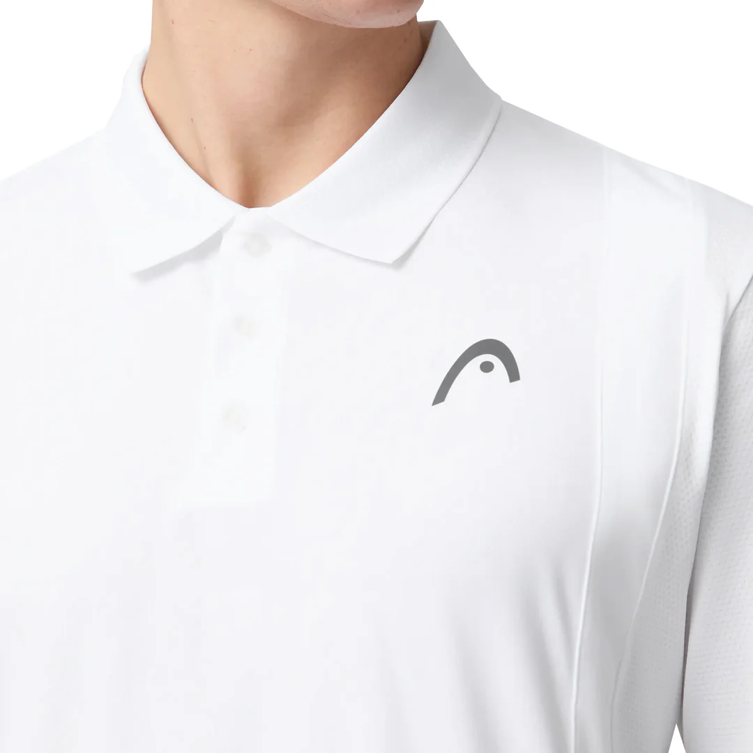 Head Men's Club Tech Polo - White - Image 3