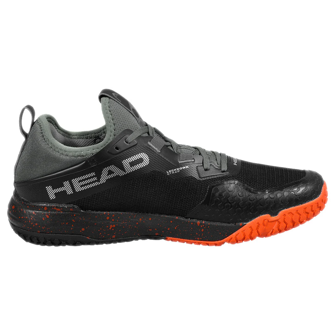 Head Men's Motion Pro Pickleball - Black/Orange - Image 2