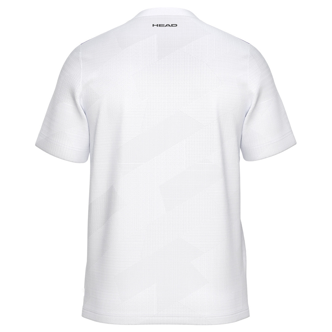 Head Men's Pro Tee - White/Purple - Image 3