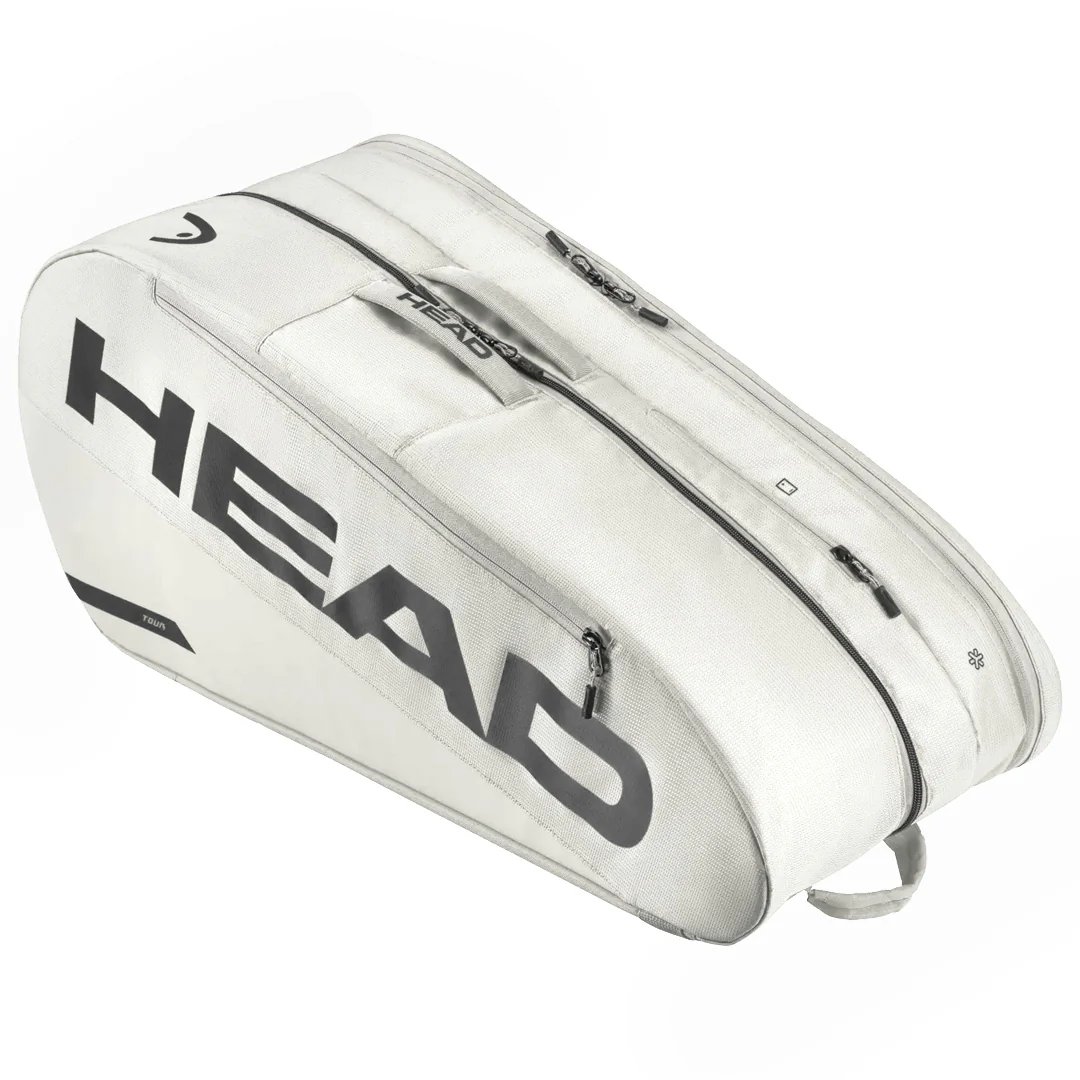 Head Tour Racquet Bag L - White/Black - Image 2