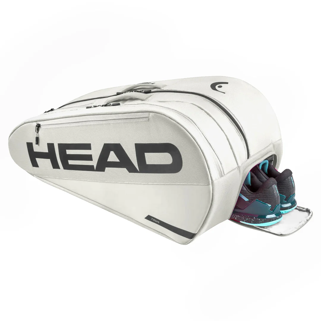 Head Tour Racquet Bag L - White/Black - Image 3