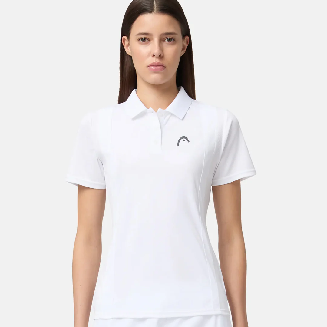 Head Women's Club Tech Polo - White - Image 2