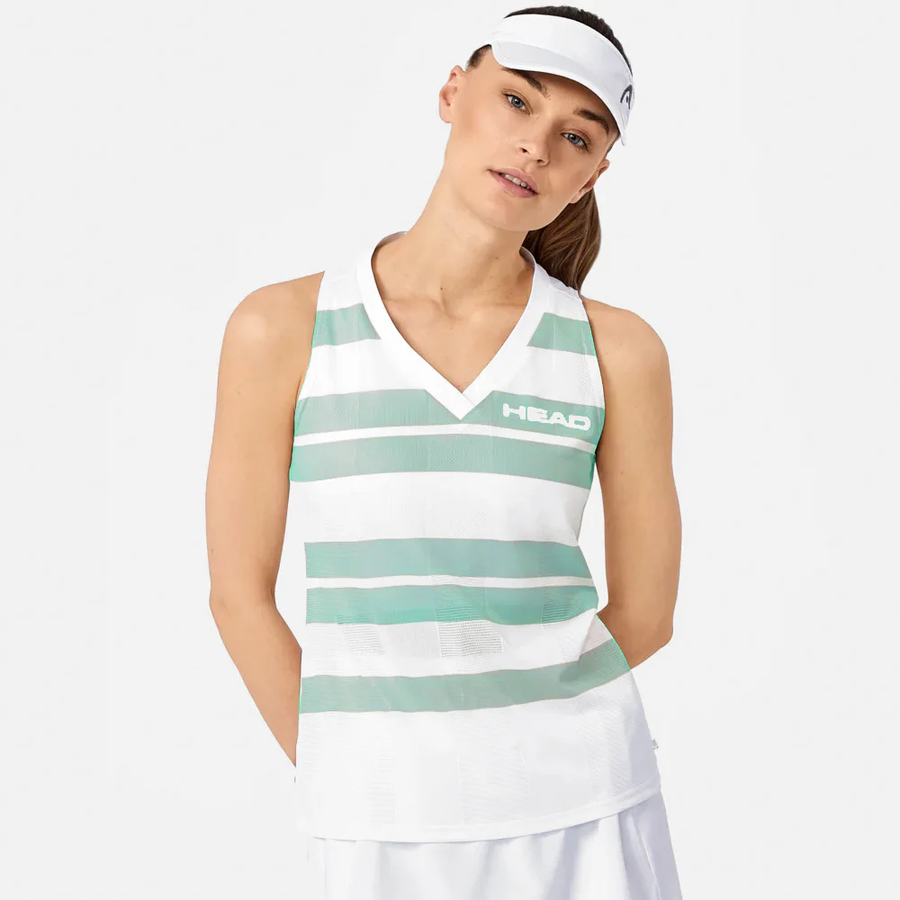 Head Women's Performance Tank - Print Perf/Aqua - Image 3