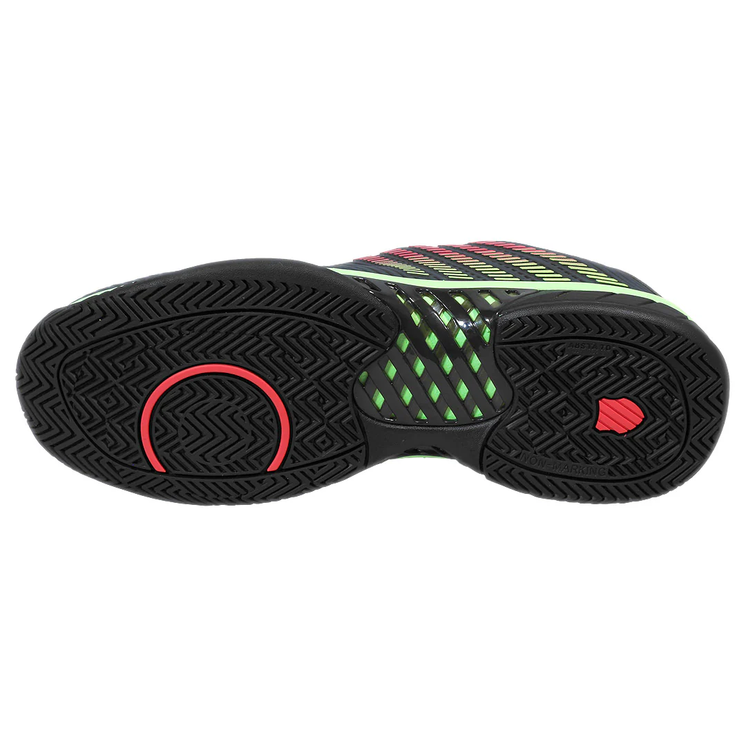 K-Swiss Men's Hypercourt Express 2 - Black/Soft Neon Green - Image 3