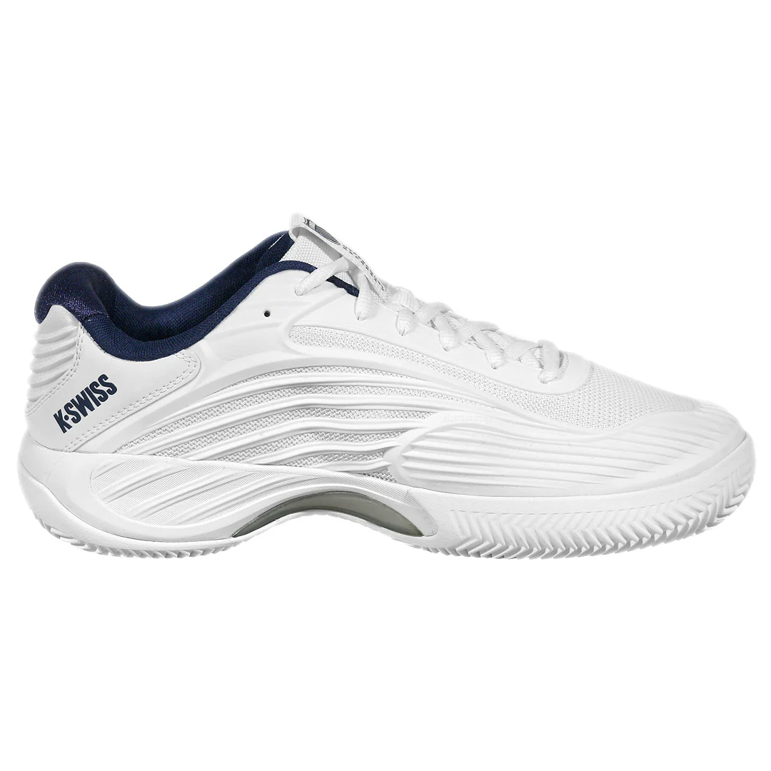 K-Swiss Men's Hypercourt Express 3 - Clay - White/Peacoat - Image 2